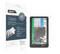 dipos I 2x Protector de Pantalla mate compatible con Garmin zumo XT Tread 5,5 Zoll Vidrio Flexible Cristal Proteccion 9H