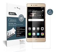 dipos I 2X Protector de Pantalla Mate Compatible con Huawei P9 Lite 2017 Vidrio Flexible Cristal Proteccion 9H
