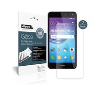 dipos I 2X Protector de Pantalla Mate Compatible con Huawei Y6 (2017) Vidrio Flexible Cristal Proteccion 9H