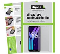 dipos I 2X Protector de Pantalla Mate Compatible con Huawei Y6 (2018) pelicula Protectora