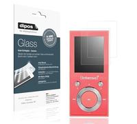 dipos I 2x Protector de Pantalla mate compatible con Intenso Video Scooter BT Vidrio Flexible Cristal Proteccion 9H