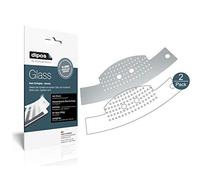 dipos I 2X Protector de Pantalla Mate Compatible con Jura C50 Bandeja Compatible con Tazas Vidrio Flexible Cristal Proteccion 9H