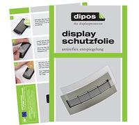 dipos I 2X Protector de Pantalla Mate Compatible con Jura J6 J9 J9.4 J9.3 J90 J95 J500 XJ9 Rejilla de desagüe pelicula Protectora
