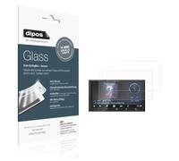 dipos I 2x Protector de Pantalla mate compatible con Kenwood DMX7525DABS Vidrio Flexible Cristal Proteccion 9H