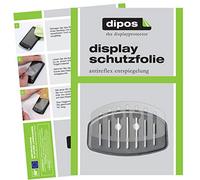 dipos I 2X Protector de Pantalla Mate Compatible con Krups EA 8150 Bandeja Compatible con Tazas pelicula Protectora