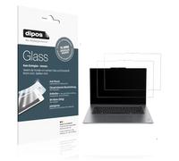 dipos I 2x Protector de Pantalla mate compatible con Lenovo ThinkPad X9 15 G1 Vidrio Flexible Cristal Proteccion 9H