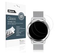 dipos I 2x Protector de Pantalla mate compatible con LES FLEURS 1.54 Zoll Vidrio Flexible Cristal Proteccion 9H