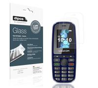 dipos I 2x Protector de Pantalla mate compatible con Logicom Posh 402 Vidrio Flexible Cristal Proteccion 9H
