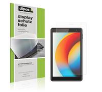 dipos I 2x Protector de pantalla mate compatible con Logicom Tab 80 8 Zoll pelicula protectora