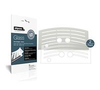 dipos I 2X Protector de Pantalla Mate Compatible con Melitta Caffeo Lattea E955 Rejilla de desagüe Vidrio Flexible Cristal Proteccion 9H