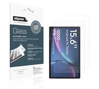 dipos I 2x Protector de Pantalla mate compatible con MESWAO 15.6 Zoll Vidrio Flexible Cristal Proteccion 9H