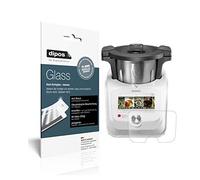 dipos I 2X Protector de Pantalla Mate Compatible con Monsieur Cuisine Connect Vidrio Flexible Cristal Proteccion 9H