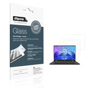 dipos I 2x Protector de Pantalla mate compatible con MSi Prestige 16 AI Evo B1m Vidrio Flexible Cristal Proteccion 9H