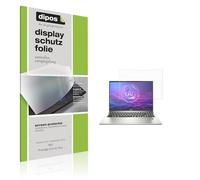 dipos I 2x Protector de pantalla mate compatible con MSI Prestige A16 Ai Plus pelicula protectora