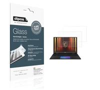dipos I 2x Protector de Pantalla mate compatible con MSI Titan 18HX AI 2025 Vidrio Flexible Cristal Proteccion 9H