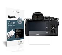 dipos I 2X Protector de Pantalla Mate Compatible con Nikon Z 50 Vidrio Flexible Cristal Proteccion 9H