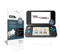 dipos I 2X Protector de Pantalla Mate Compatible con Nintendo 2DS XL Vidrio Flexible Cristal Proteccion 9H