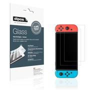 dipos I 2X Protector de Pantalla Mate Compatible con Nintendo Switch OLED Vidrio Flexible Cristal Proteccion 9H