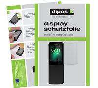 dipos I 2X Protector de Pantalla Mate Compatible con Nokia 8110 4G pelicula Protectora