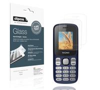 dipos I 2x Protector de Pantalla mate compatible con Nomi i1890 Vidrio Flexible Cristal Proteccion 9H