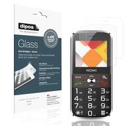 dipos I 2x Protector de Pantalla mate compatible con Nomi i220 Vidrio Flexible Cristal Proteccion 9H