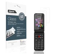 dipos I 2x Protector de Pantalla mate compatible con Nomi i2420 Vidrio Flexible Cristal Proteccion 9H