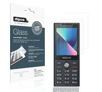 dipos I 2x Protector de Pantalla mate compatible con Nomi i2841 Vidrio Flexible Cristal Proteccion 9H