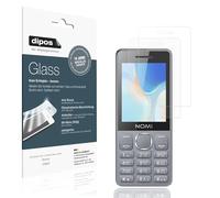 dipos I 2x Protector de Pantalla mate compatible con Nomi i2860 Vidrio Flexible Cristal Proteccion 9H