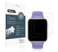 dipos I 2X Protector de Pantalla Mate Compatible con OPPO Watch SE Vidrio Flexible Cristal Proteccion 9H