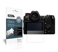 dipos I 2X Protector de Pantalla Mate Compatible con Panasonic Lumix S1R Vidrio Flexible Cristal Proteccion 9H