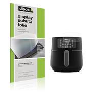 dipos I 2x Protector de pantalla mate compatible con Philips Airfryer 5000 Series XXL pelicula protectora