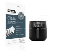 dipos I 2x Protector de Pantalla mate compatible con Philips Airfryer 5000 Series XXL Vidrio Flexible Cristal Proteccion 9H