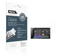 dipos I 2x Protector de Pantalla mate compatible con Pioneer DMH-A240DAB Vidrio Flexible Cristal Proteccion 9H