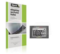 dipos I 2x Protector de pantalla mate compatible con PowaKaddy FW5s pelicula protectora