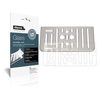 dipos I 2X Protector de Pantalla Mate Compatible con SAECO Gran Baristo 8965 Tropfblech Vidrio Flexible Cristal Proteccion 9H