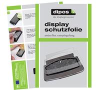 dipos I 2X Protector de Pantalla Mate Compatible con SAECO Xelsis 7786 Tropfblech pelicula Protectora