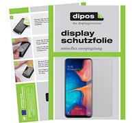 dipos I 2X Protector de Pantalla Mate Compatible con Samsung Galaxy A20e pelicula Protectora
