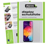 dipos I 2X Protector de Pantalla Mate Compatible con Samsung Galaxy A50 pelicula Protectora