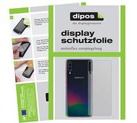 dipos I 2X Protector de Pantalla Mate Compatible con Samsung Galaxy A70 Trasero pelicula Protectora