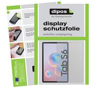 dipos I 2X Protector de Pantalla Mate Compatible con Samsung Galaxy Tab S6 pelicula Protectora
