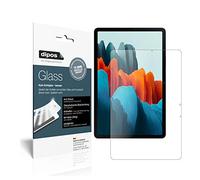 dipos I 2X Protector de Pantalla Mate Compatible con Samsung Galaxy Tab S7 Plus Wi-Fi Vidrio Flexible Cristal Proteccion 9H