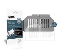 dipos I 2X Protector de Pantalla Mate Compatible con Siemens EQ6 100 Bandeja de Goteo Vidrio Flexible Cristal Proteccion 9H