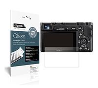 dipos I 2X Protector de Pantalla Mate Compatible con Sony Alpha 6100 Vidrio Flexible Cristal Proteccion 9H