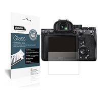 dipos I 2X Protector de Pantalla Mate Compatible con Sony Alpha 7 IV Vidrio Flexible Cristal Proteccion 9H