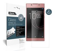 dipos I 2X Protector de Pantalla Mate Compatible con Sony Xperia L1 Vidrio Flexible Cristal Proteccion 9H