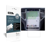 dipos I 2X Protector de Pantalla Mate Compatible con Tesla Modell X Vidrio Flexible Cristal Proteccion 9H