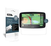 dipos I 2X Protector de Pantalla Mate Compatible con Tomtom GO Essential 6 Vidrio Flexible Cristal Proteccion 9H