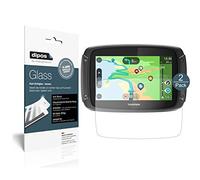 dipos I 2X Protector de Pantalla Mate Compatible con Tomtom Rider 500 Vidrio Flexible Cristal Proteccion 9H