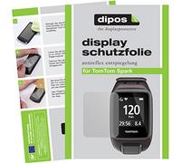 dipos I 2X Protector de Pantalla Mate Compatible con Tomtom Spark pelicula Protectora