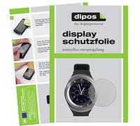 dipos I 2X Protector de Pantalla Mate Compatible con TrendGeek TG-SW1 Smartwatch pelicula Protectora
